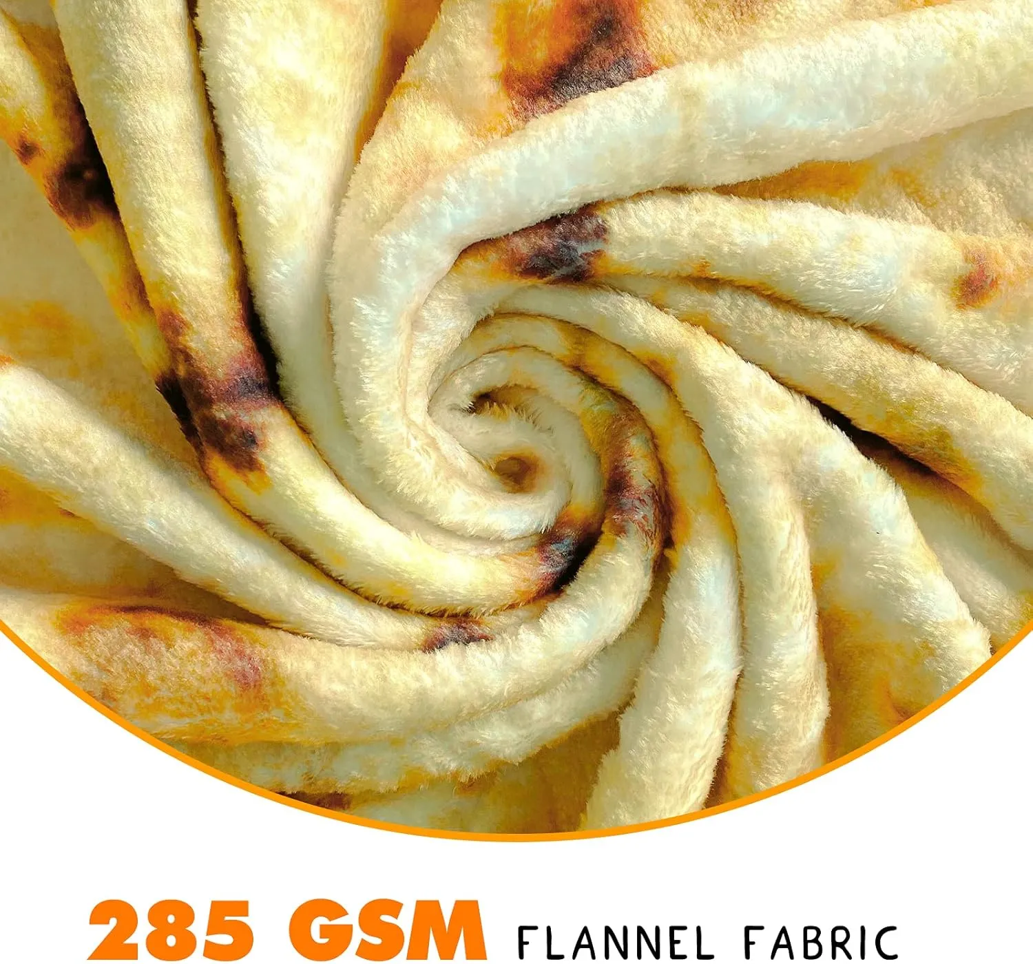 Tortilla blanket size options including kids sizes
